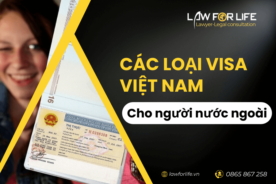 Các Loại Visa Việt Nam Cho Người Nước Ngoài và Thời Hạn