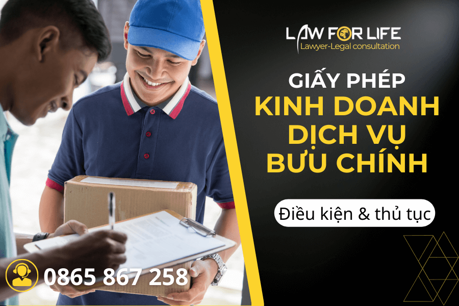 giấy phép kinh doanh dịch vụ bưu chính