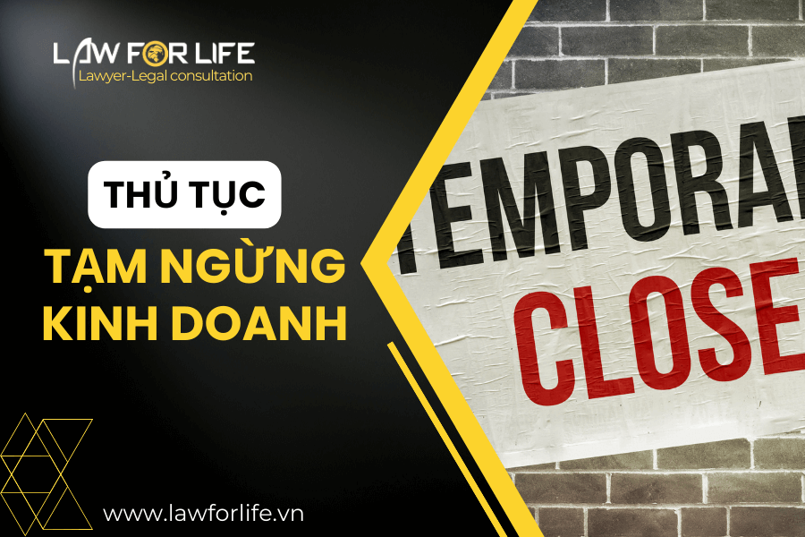 thủ tục tạm ngừng kinh doanh