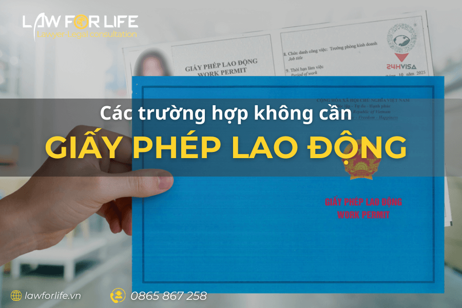 Các Trường Hợp Không Cần Giấy Phép Lao Động Tại Việt Nam