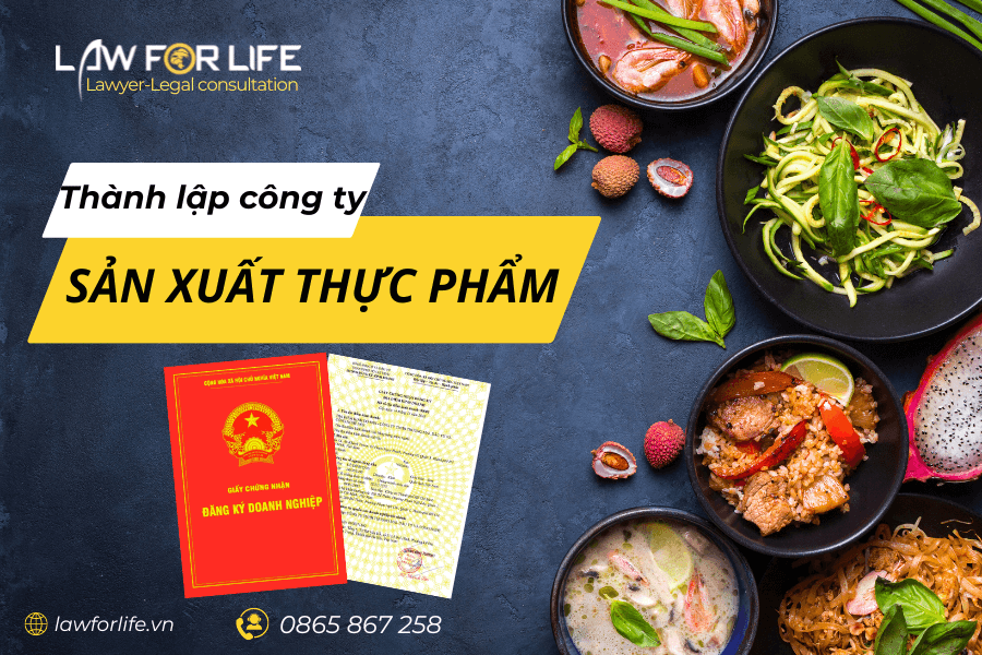 Thành lập công ty sản xuất thực phẩm