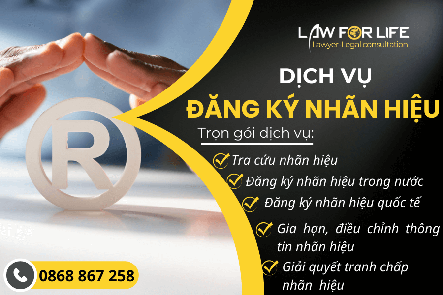 dịch vụ đăng ký nhãn hiệu LAW FOR LIFE