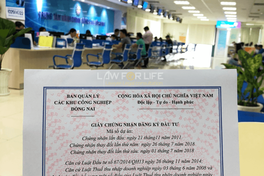 Điều chỉnh Giấy chứng nhận đầu tư dự án thuộc thẩm quyền của UBNN cấp tỉnh