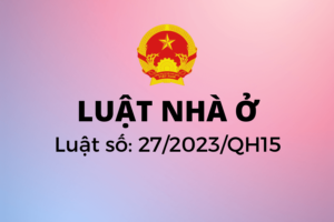 Luật Nhà ở 2023