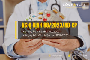 Nghị định 88/2023/NĐ-CP sửa đổi Nghị định hướng dẫn Luật Dược