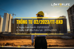 Thông tư 02/2023/TT-BXD hướng dẫn một số nội dung về hợp đồng xây dựng