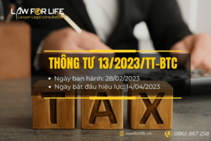 Thông tư 13/2023/TT-BTC liên quan tới thuế GTGT