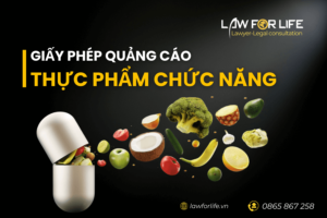 Giấy phép quảng cáo thực phẩm chức năng