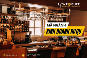 Mã ngành nghề đăng ký kinh doanh rượu