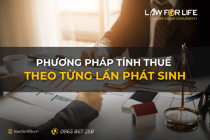 Phương pháp tính thuế theo từng lần phát sinh