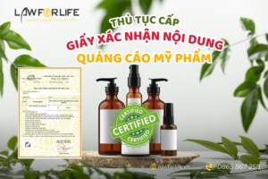 Thủ tục cấp giấy xác nhận nội dung quảng cáo mỹ phẩm