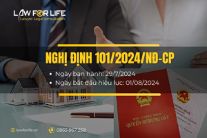 Nghị định 101/2024/NĐ-CP từ 1/8/2024 Quy định mới về cấp GCN quyền sử dụng đất