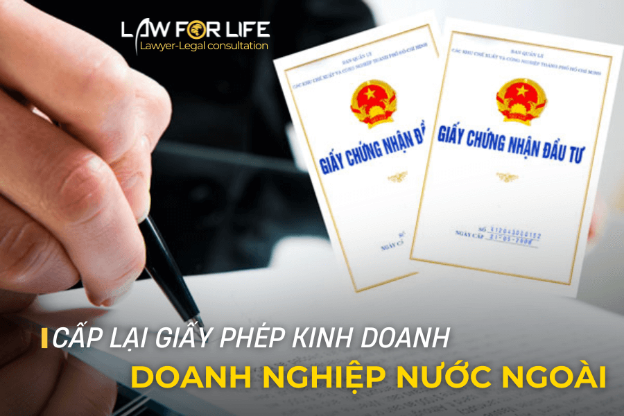 Thủ tục Cấp Giấy phép kinh doanh cho doanh nghiệp nước ngoài